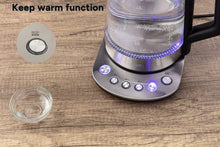 Load image into Gallery viewer, Kogan 1.7L Double Wall Glass Kettle with Digital Base