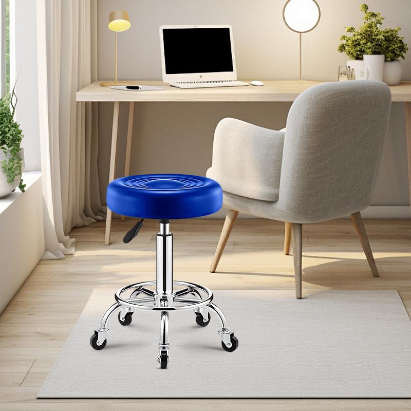 Adjustable Leather Chair - Blue