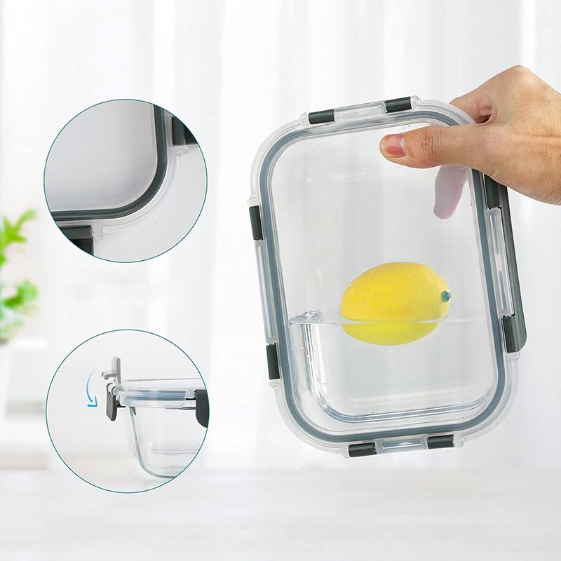 STORFEX 10-Pack Glass Meal Prep Containers with Lids