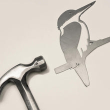 Load image into Gallery viewer, MetalBird Kotare Kingfisher Garden Art