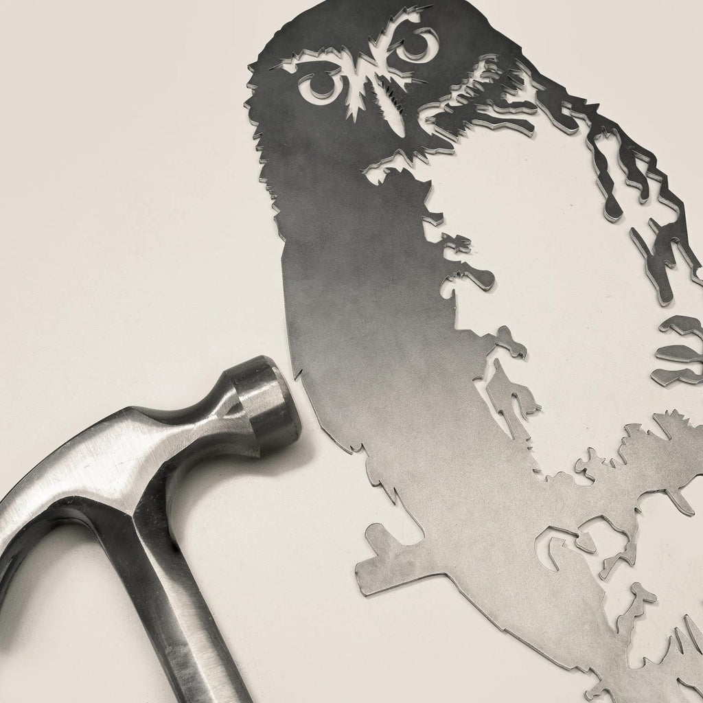 MetalBird Ruru Morepork Garden Art