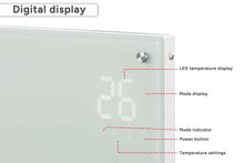 Load image into Gallery viewer, Fraser Country 2400W Premium Smart Glass Panel Heater (White)