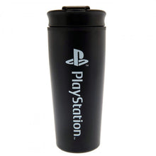 Load image into Gallery viewer, Playstation: Onyx Metal Travel Mug