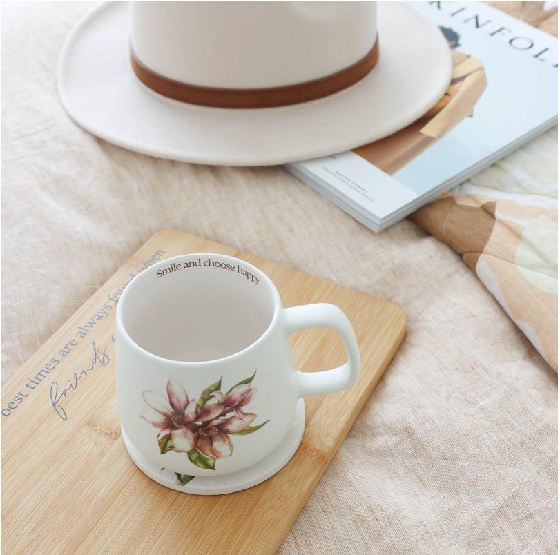 Splosh: Blossom Watercolour Floral Mug