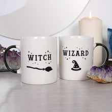 Load image into Gallery viewer, Witch and Wizard Novelty Mug Set