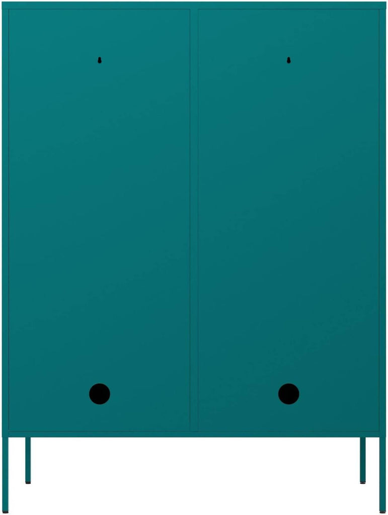Fraser Country Milan Metal Side Cabinet - Teal
