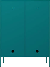 Load image into Gallery viewer, Fraser Country Milan Metal Side Cabinet - Teal