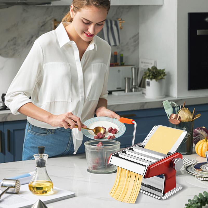 OZZYCOOK Stainless Steel Manual Noodle Maker