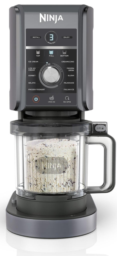 Ninja: Creami Deluxe Ice Cream Maker - Cloud Silver