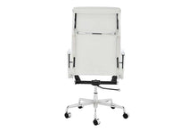 Load image into Gallery viewer, Matt Blatt Replica Eames Group Standard Aluminium Padded High Back Office Chair (White)