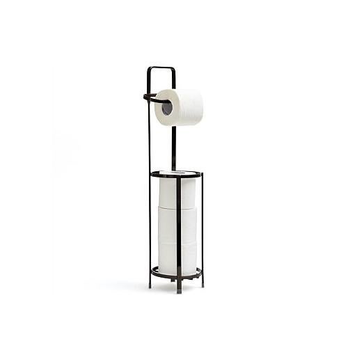 L.T. Williams: Toilet Roll Holder & Caddy - Black Onyx