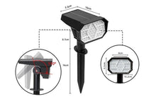 Load image into Gallery viewer, RGB Solar Garden Spot Lights (4 Pack) - Kogan