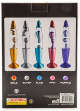 Load image into Gallery viewer, Diamond Motion Novelty Lamp - Silver/Blue