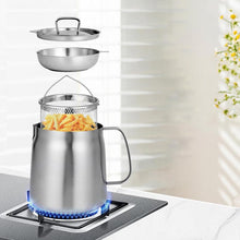 Load image into Gallery viewer, OZZYCOOK 2L Stainless Steel Oil Filter Pot