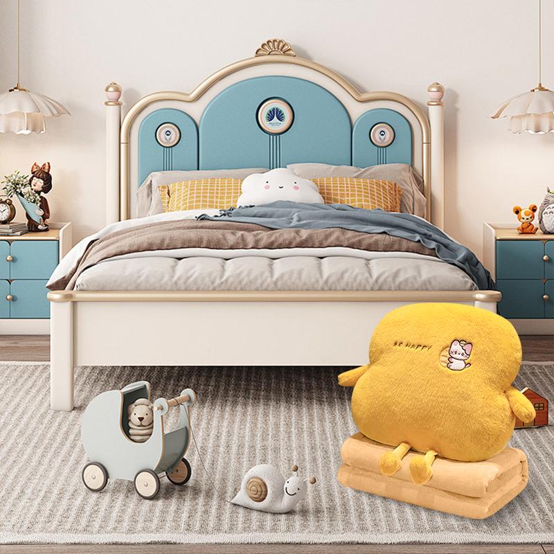 COMFEYA 2-in-1 Soft Plush Blanket Pillow - Yellow