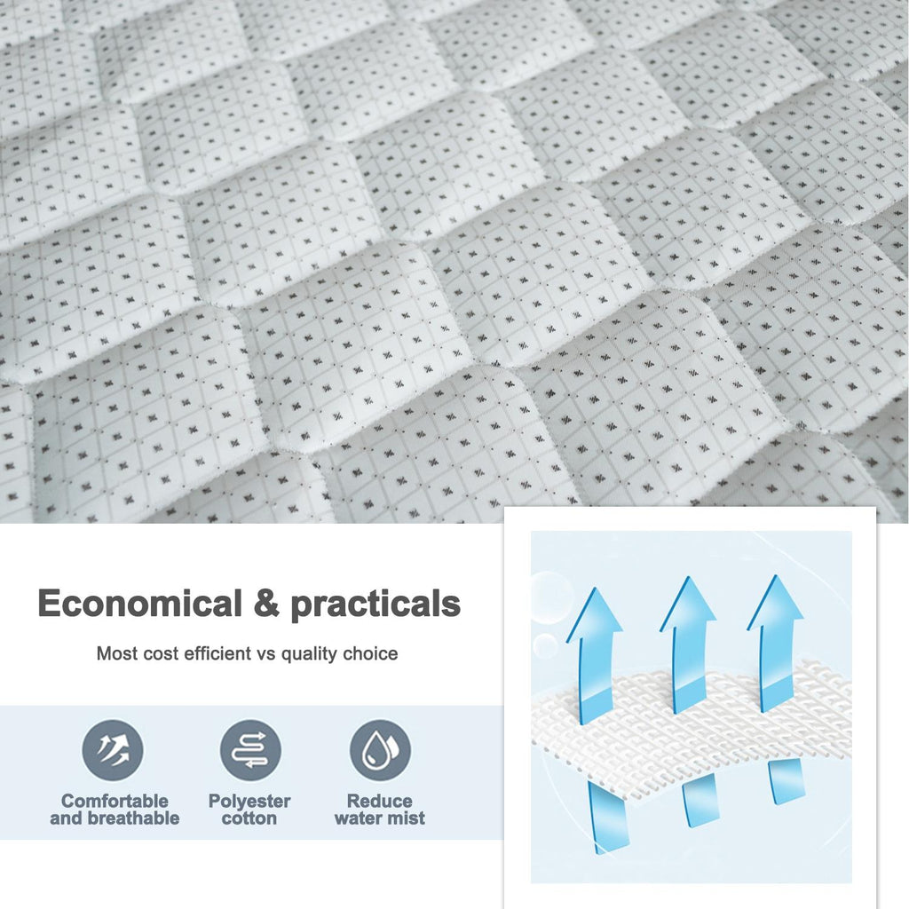 Fraser Country: Basic Bonnell Spring Mattress - Double