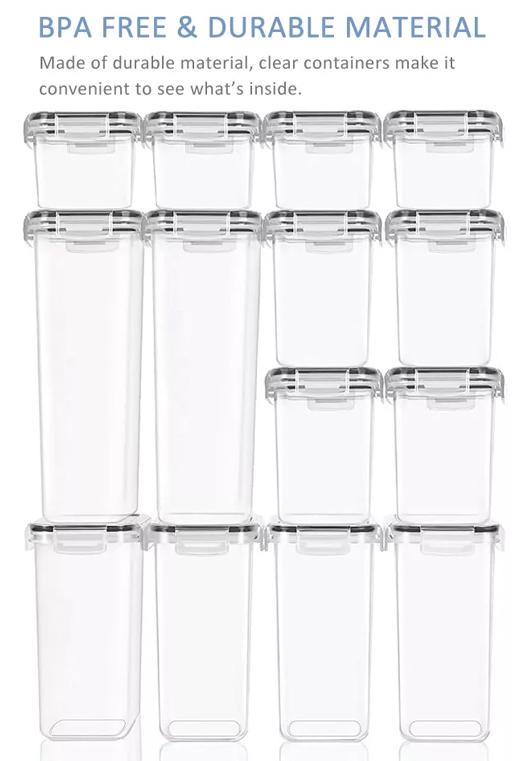 14-Piece Storage Air-Tight Containers