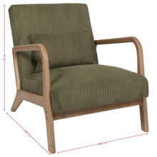 Load image into Gallery viewer, Fraser Country Cotele Scott Armchair Green