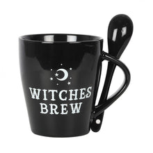 Load image into Gallery viewer, Witches Brew - Novelty Mug Mug &amp; Spoon Set