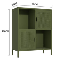 Load image into Gallery viewer, Fraser Country Milan Metal Cabinet - Olive Green