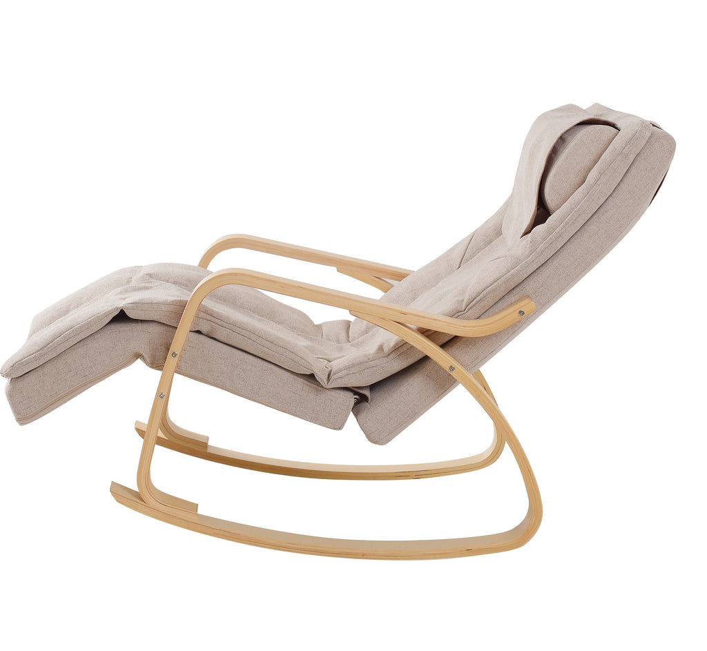 Fraser Country Electric Rocking Massage Chair - Beige