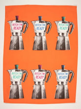 Load image into Gallery viewer, Blue Q: Tea Towel - B**ch I&#39;m Ready