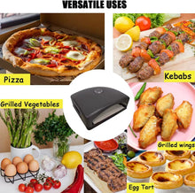 Load image into Gallery viewer, Carbon Steel BBQ Pizza Oven with Pizza Stone