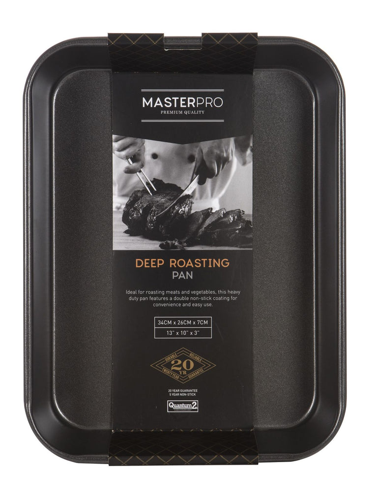 MasterPro: Deep Roasting Pan (32.5cm)