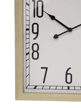 Load image into Gallery viewer, Dita Wall Clock with Glass Face - White (55x42cm)