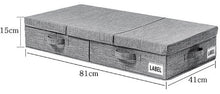 Load image into Gallery viewer, STORFEX: Underbed Storage Containers Bin with Lids 2 Pack