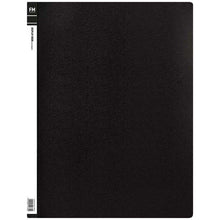 Load image into Gallery viewer, FM A3 20 Pocket Display Book - Black