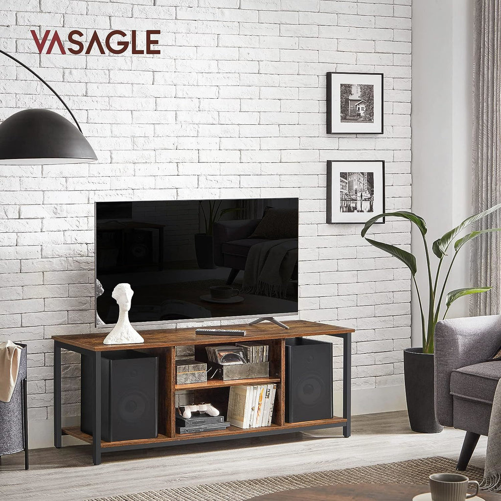 Vasagle 1.20M TV Cabinet - with Open Shelving
