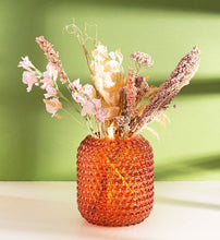 Load image into Gallery viewer, Sass &amp; Belle: Glass Bobble Vase - Amber (16x20cm)