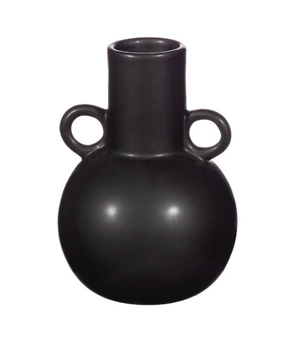 Sass & Belle: Amphora Jug Vase - Black (Small)