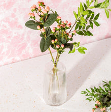 Load image into Gallery viewer, Sass &amp; Belle: Tall Fluted Glass Vase - Clear