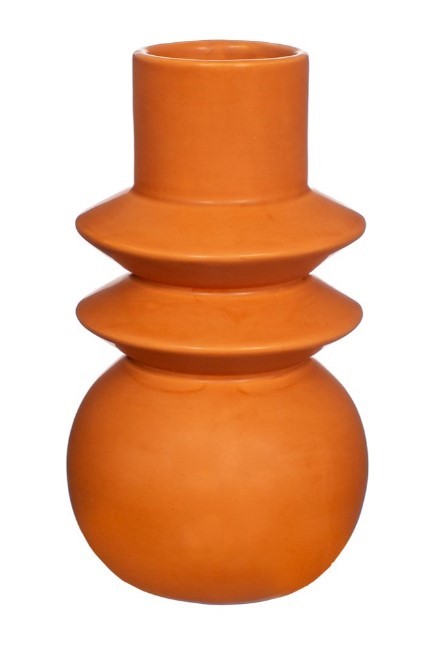 Sass & Belle: Terracotta Angled Totem Vase