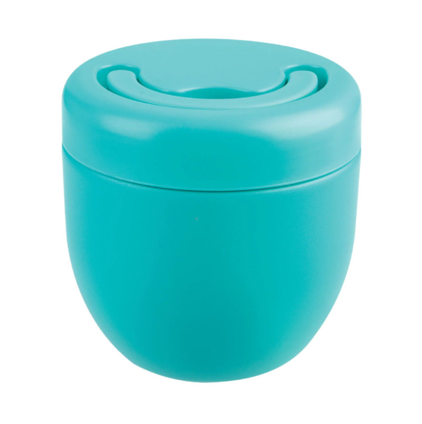 Oasis: Stainless Steel Double-Wall Insulated Food Pod 470ml (Turquoise) - D.Line