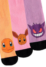 Load image into Gallery viewer, Difuzed: Pokémon - 3 Pack Socks (Size: 39/42)