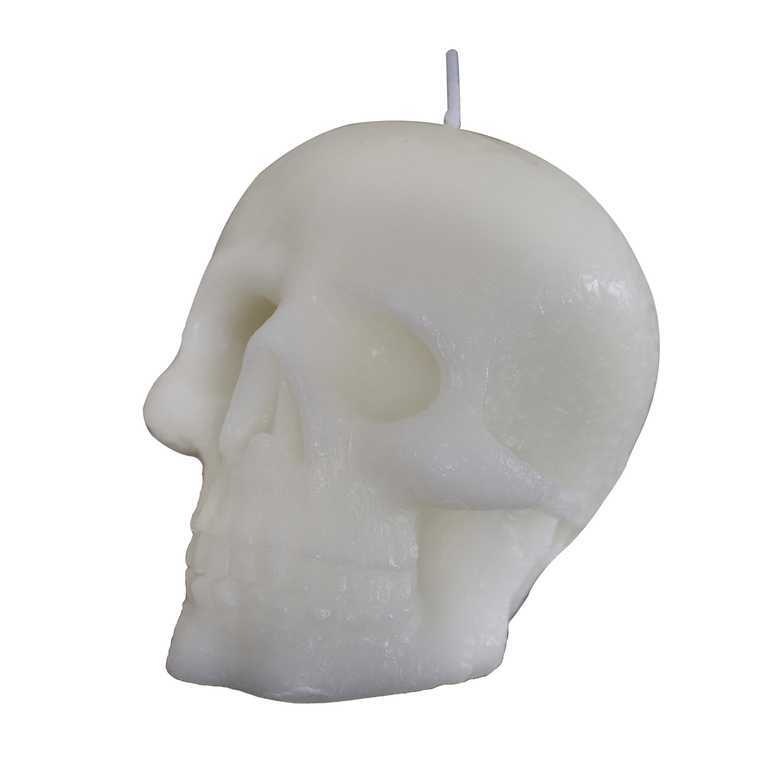 GingerRay: Skull Halloween Candle