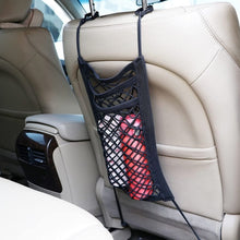 Load image into Gallery viewer, STORFEX Stretchable Car Net Barrier with Storage Mesh Pocket (2 Pack)