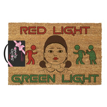 Load image into Gallery viewer, Squid Game: Doll Red Light Green Light Door Mat