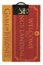 Load image into Gallery viewer, Game of Thrones: Welcome To Kings Landing Door Mat