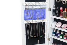 Load image into Gallery viewer, Fraser Country Free Standing Jewelry Armoire with Mirror &amp; Drawers