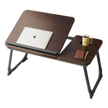 Load image into Gallery viewer, COMFEYA Adjustable Lap Desk with Cup Holder - Brown