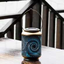 Load image into Gallery viewer, LUMIRO Outdoor Hanging LED Solar Lantern