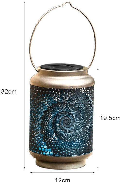 LUMIRO Outdoor Hanging LED Solar Lantern