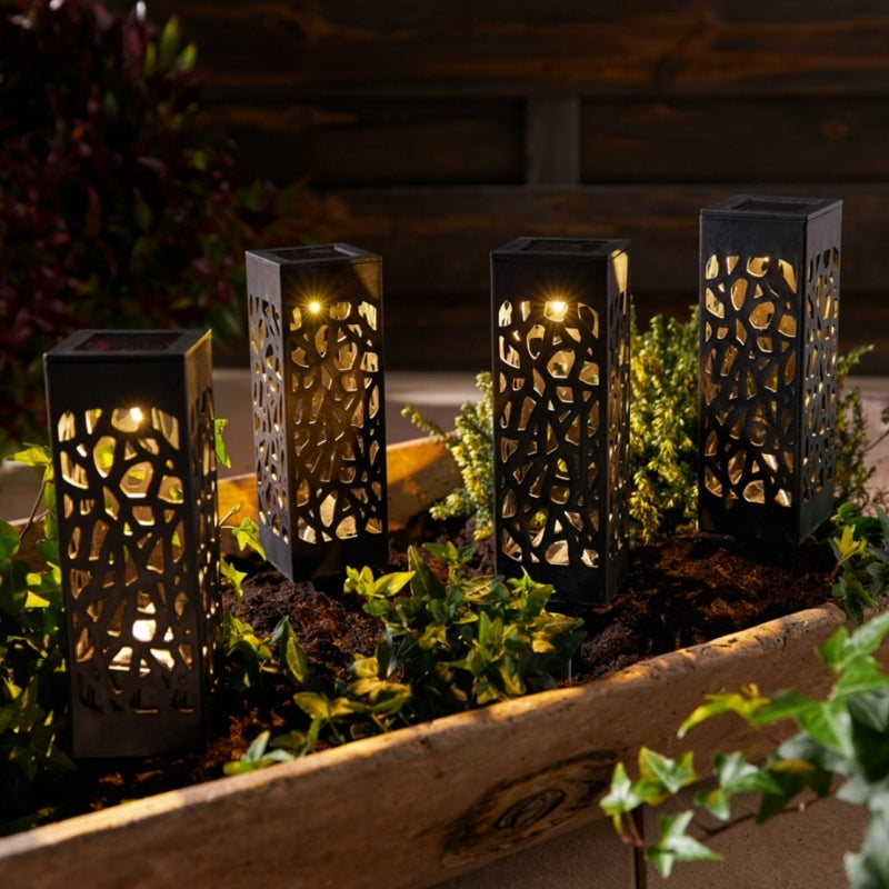 LUMIRO Solar Decorative Outdoor Lights - Set of 6