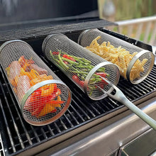 Load image into Gallery viewer, Stainless Steel Portable Barbecue Grill Basket