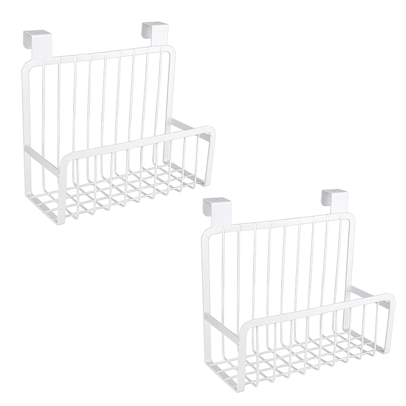 STORFEX Over Cabinet Door Hanging Storage Basket - 2 Pack