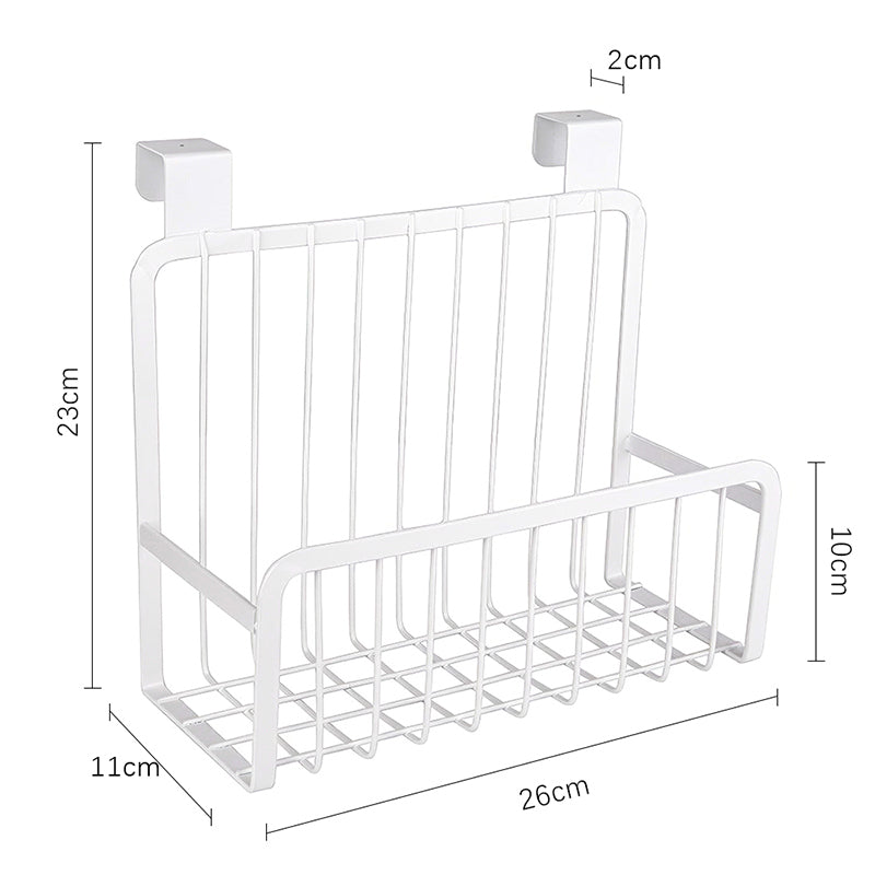 STORFEX Over Cabinet Door Hanging Storage Basket - 2 Pack
